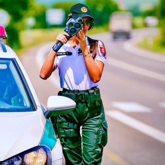 Strict Slovak police officers first wanted to arrest the driver, then they removed his license plates.